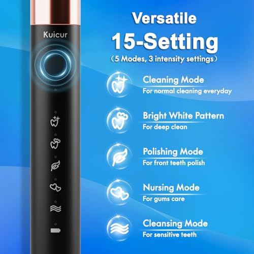 Rechargeable dual handle toothbrush set in white — photo 4