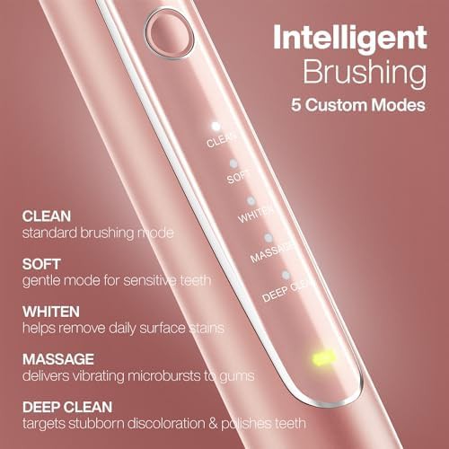 Rose gold vibe pro electric toothbrush — photo 3