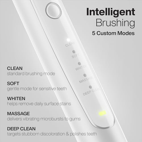 Optic white vibe pro toothbrush with case — photo 3