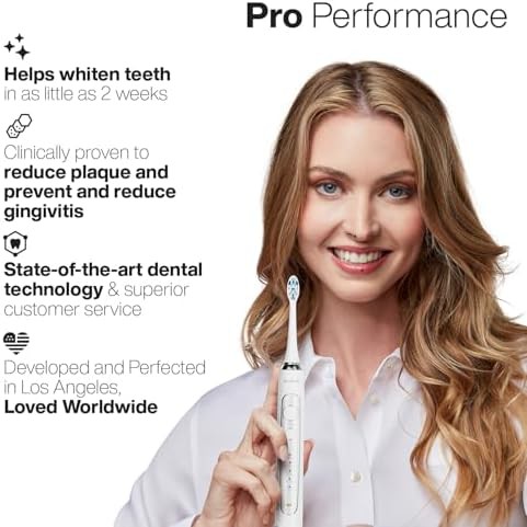 Optic white vibe pro toothbrush with case — photo 5