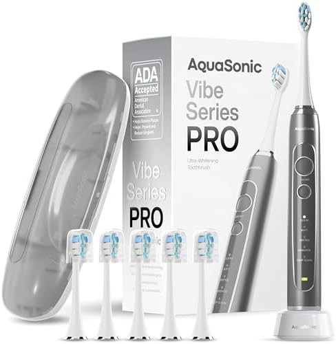 Charcoal metallic vibe pro electric toothbrush
