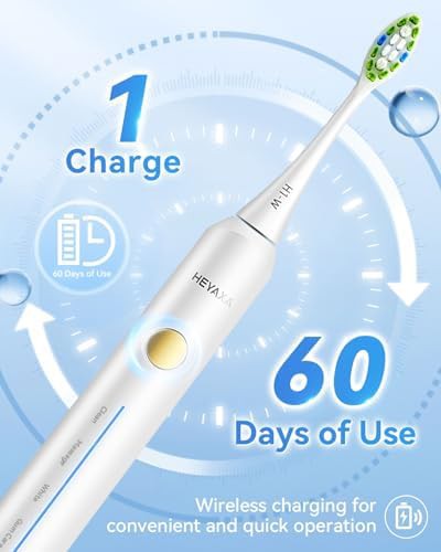 Sonic toothbrush in white with travel case — photo 5