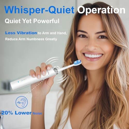 Sonic rechargeable toothbrush with long battery life — photo 5