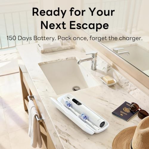 Black sonic toothbrush with smart display — photo 5