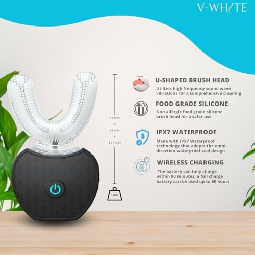 Ultrasonic U-shaped whitening toothbrush for adults — photo 4