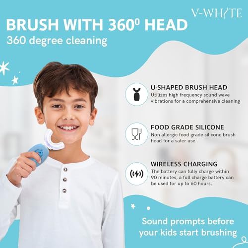 Ultrasonic U-shaped whitening toothbrush for adults — photo 5