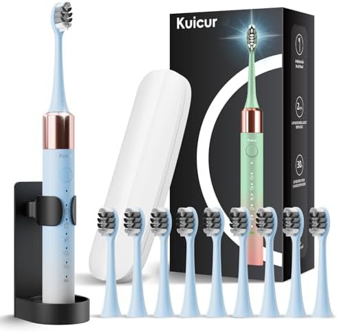 Pink and blue dual electric toothbrush pack — photo 3