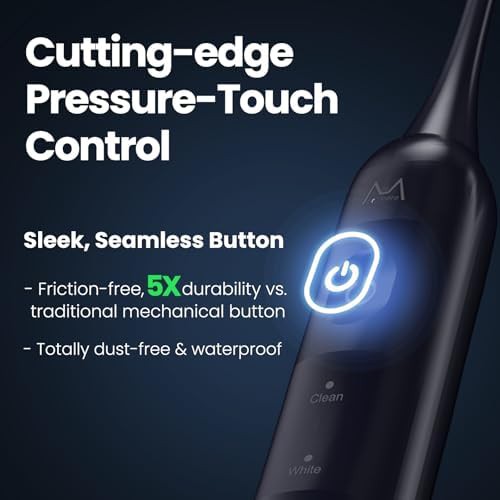 Blue sonic toothbrush with long battery life — photo 5