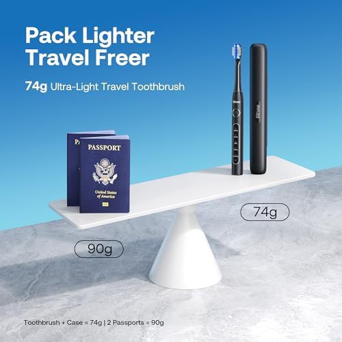 Travel toothbrush with sixty day battery life — photo 5