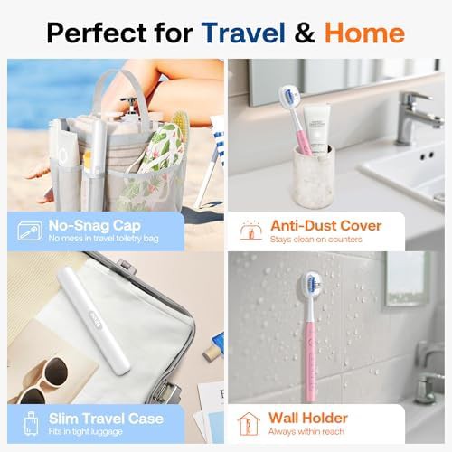 Portable travel toothbrush with sixty day charge — photo 4