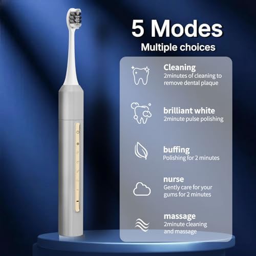 Lumivoid sonic toothbrush with silver finish — photo 3