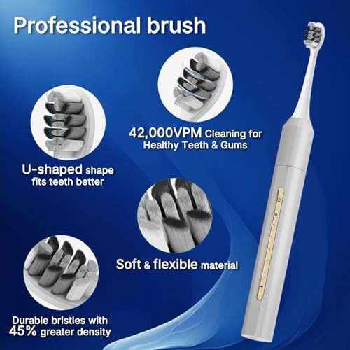 Lumivoid sonic toothbrush with silver finish — photo 4