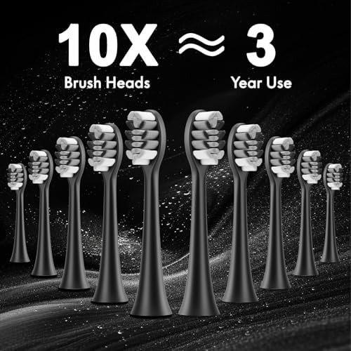 Diamond style black sonic electric toothbrush — photo 4
