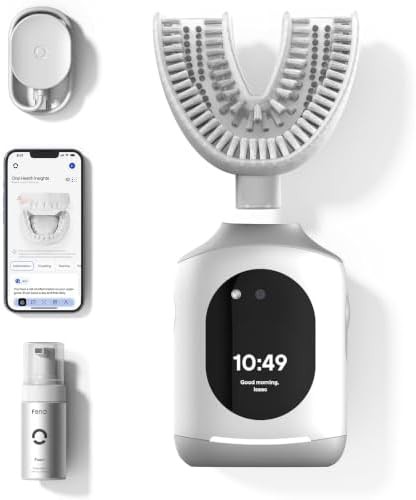 Oscillating smart rechargeable brush for adults