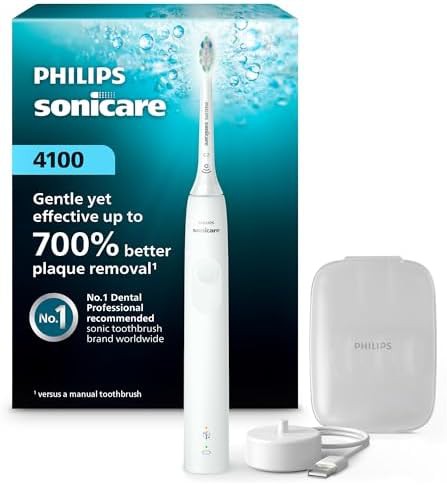 White 4100 gum health rechargeable brush