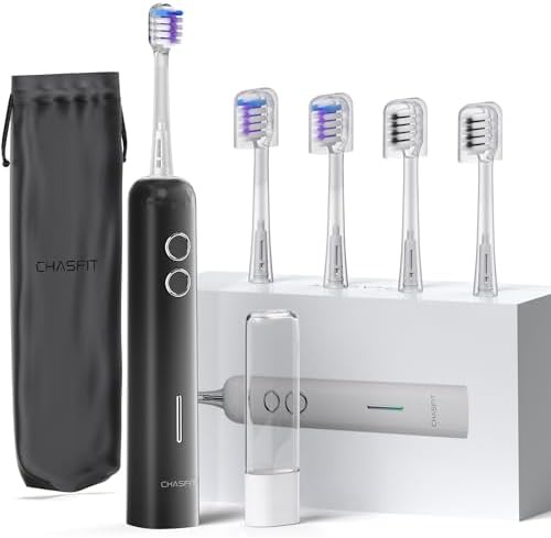Wave oscillation and vibration rechargeable toothbrush
