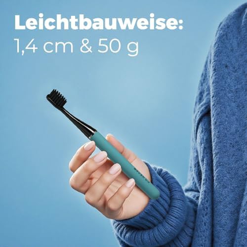 Blue slim rechargeable sonic toothbrush — photo 3