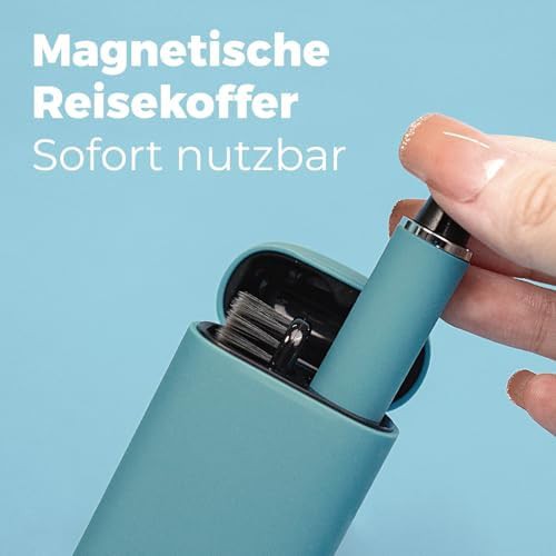 Blue slim rechargeable sonic toothbrush — photo 4