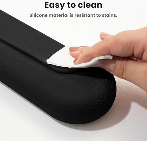 Black silicone toothbrush travel case sleeve — photo 4