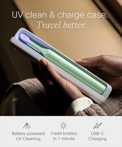 Green Aluminium Sonic Brush with UV Case — photo 4