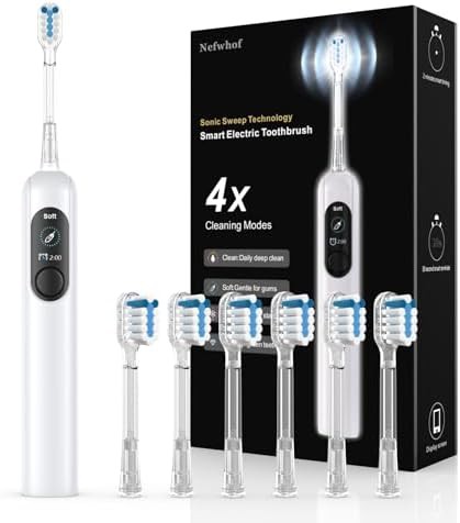 Sonic rechargeable five mode black brush