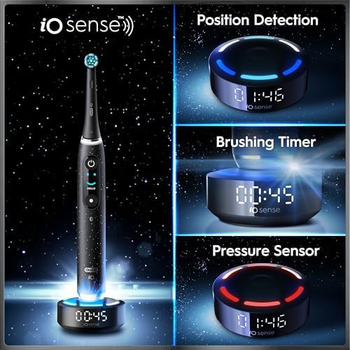 Black io9 limited toothbrush with charging case — photo 5