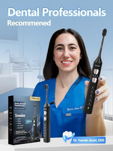 Sonic travel toothbrush in black finish — photo 3