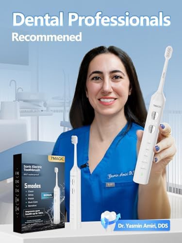Sonic travel toothbrush in white finish — photo 3