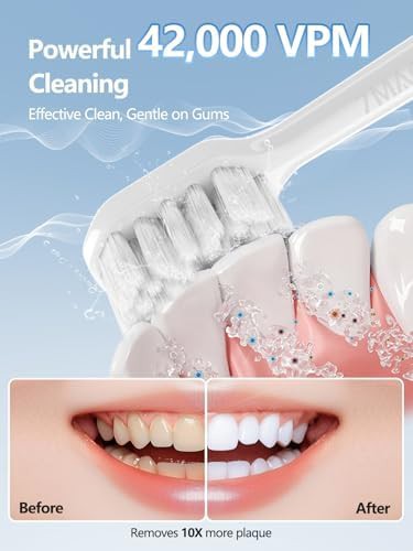 Sonic travel toothbrush in white finish — photo 5