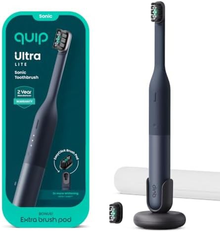 Ash ultra lite sonic brush with silicone