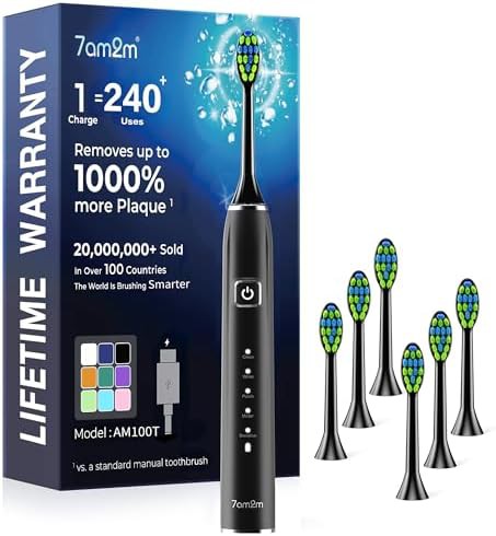 High vibration type C sonic toothbrush