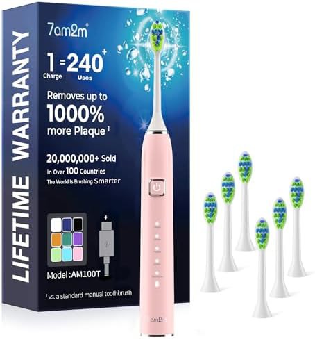 Type C charging sonic toothbrush for adults