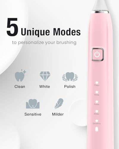 Type C charging sonic toothbrush for adults — photo 5