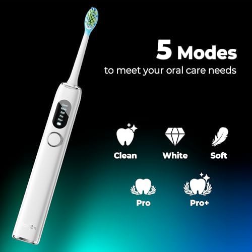 Sonic toothbrush with led screen and usb charging — photo 4