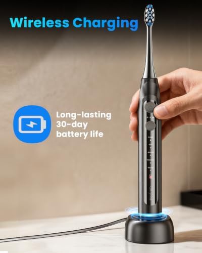Rechargeable electric toothbrush with travel case — photo 5