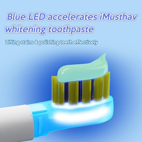 Blue foldable travel sonic toothbrush — photo 3