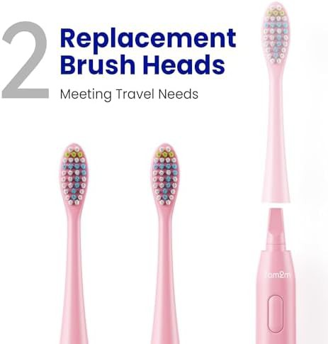 Pink travel sonic toothbrush with case — photo 3