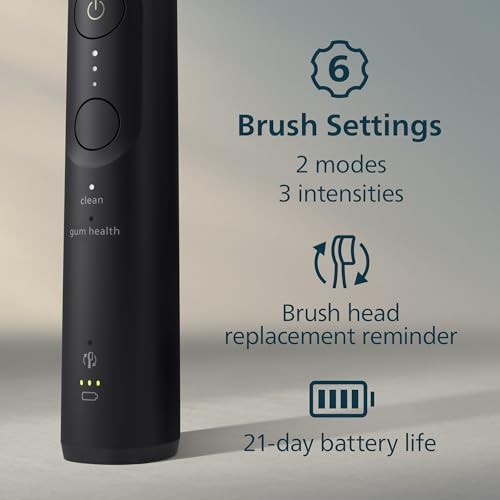 Black 5900 rechargeable toothbrush for gum health — photo 5