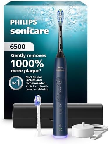 Navy 6500 sonic rechargeable electric toothbrush