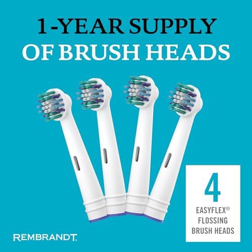 Rechargeable toothbrush with four brush heads — photo 4