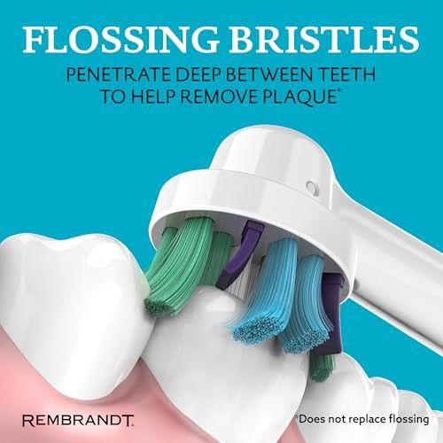 Rechargeable toothbrush with four brush heads — photo 5