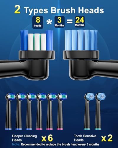 Deep clean rotating electric toothbrush — photo 4