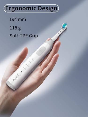 Rotating round head toothbrush for sensitivity — photo 4