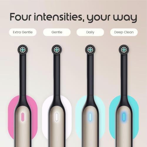 Black crescent smart oscillating toothbrush with app — photo 4