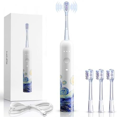 Sonic and oscillation brush for sensitive teeth