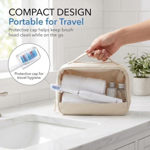 Battery powered sonic toothbrush with spin action — photo 4
