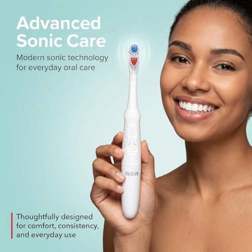 Battery powered sonic toothbrush with spin action — photo 5
