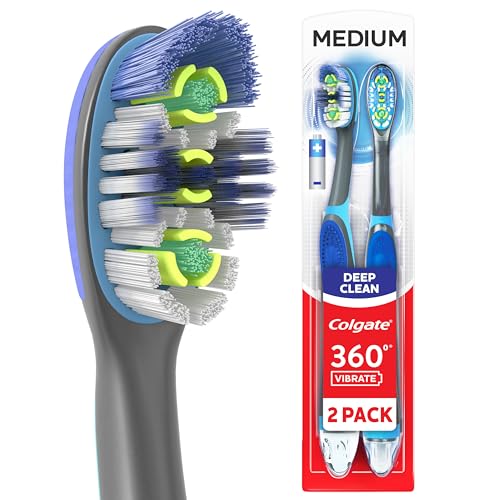 360 Vibrate Battery Powered Electric Toothbrush