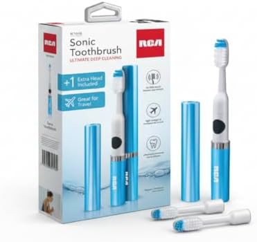 Portable travel spin brush with case