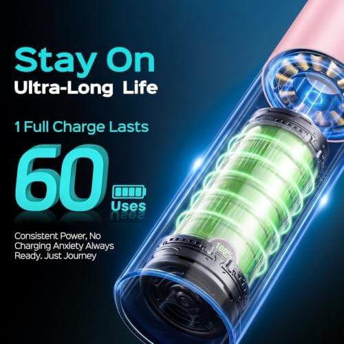Pink rotating rechargeable toothbrush for adults — photo 3